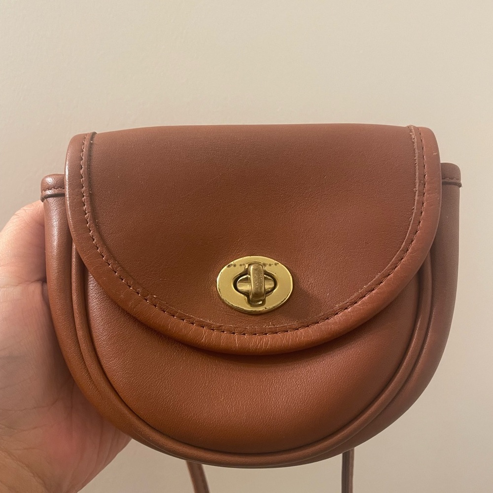Vintage Coach Mini Belt Bag Crossbody Purse - Picture 12 of 12